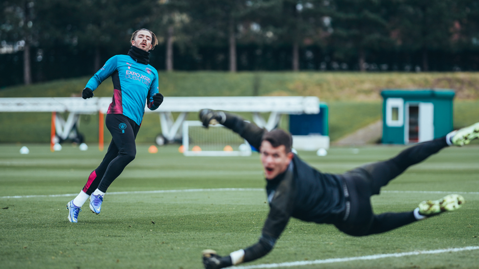 Jack Grealish and Ciaran Slicker