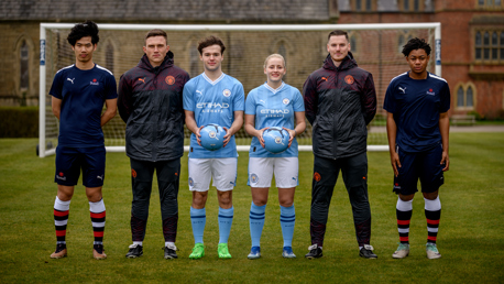 City and Rossall unveil new partnership to launch football programme for boys and girls aged 11-19