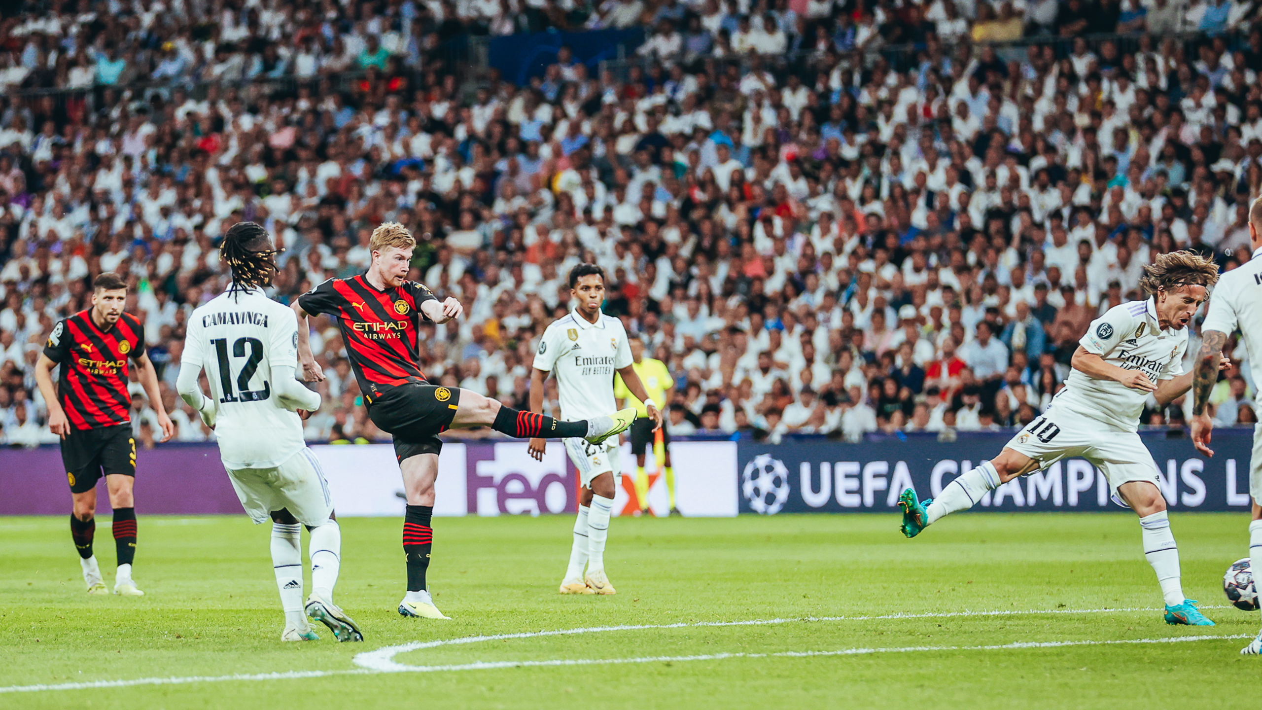 Gallery: Deadly De Bruyne earns draw in Madrid