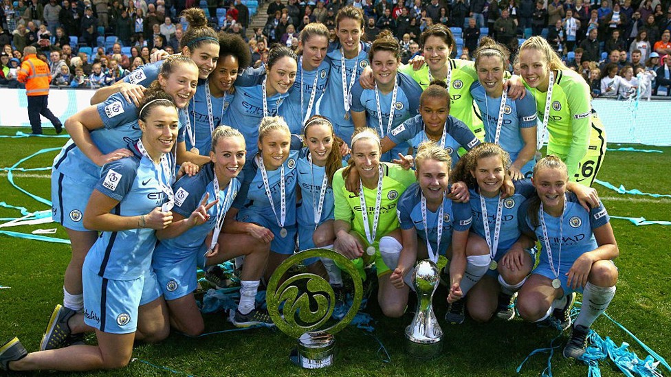 September 2016 : City go the whole season unbeaten to be crowned FA WSL champions for the first time.