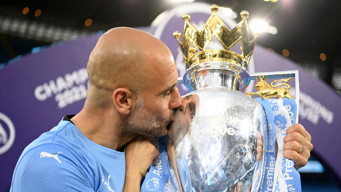 A four-midable record: Pep Guardiola’s Premier League titles in focus