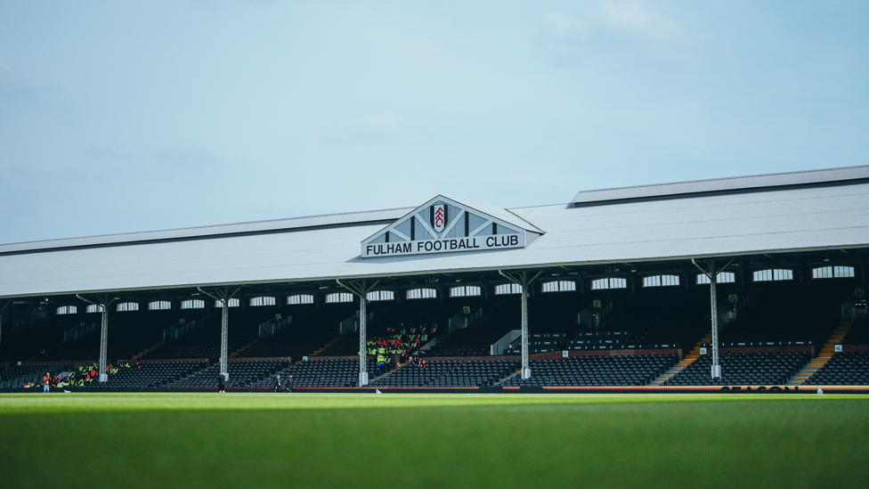 CRAVEN COTTAGE CALLING : Away day in the capital for City.