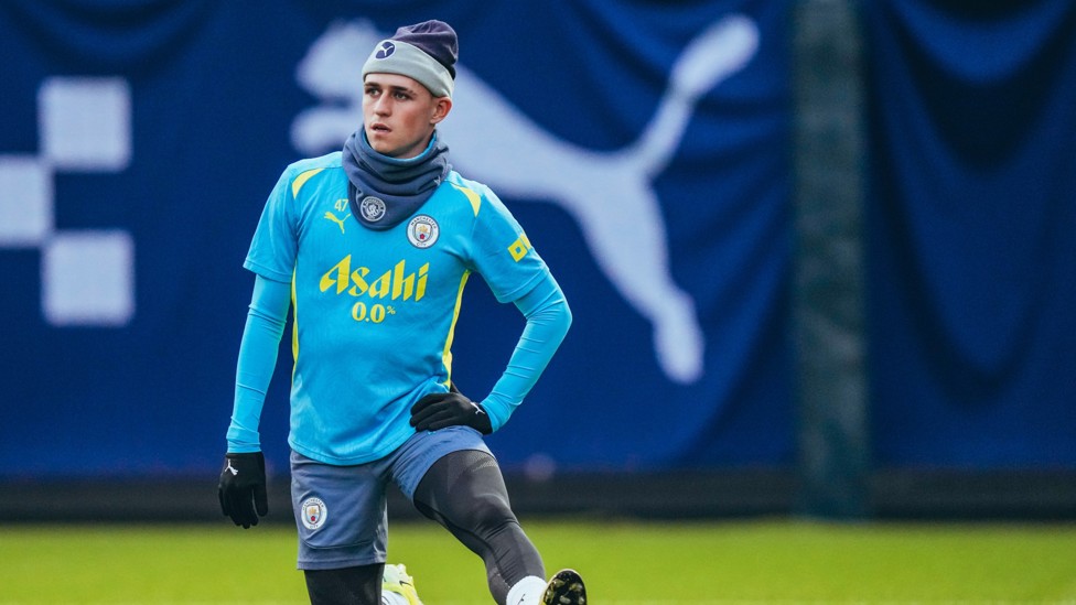 FULL STRETCH : Phil Foden sharpens up