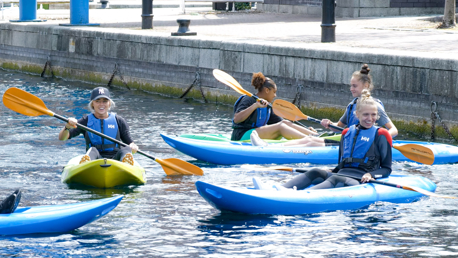 Making a splash! Team-building at Salford Watersports Centre