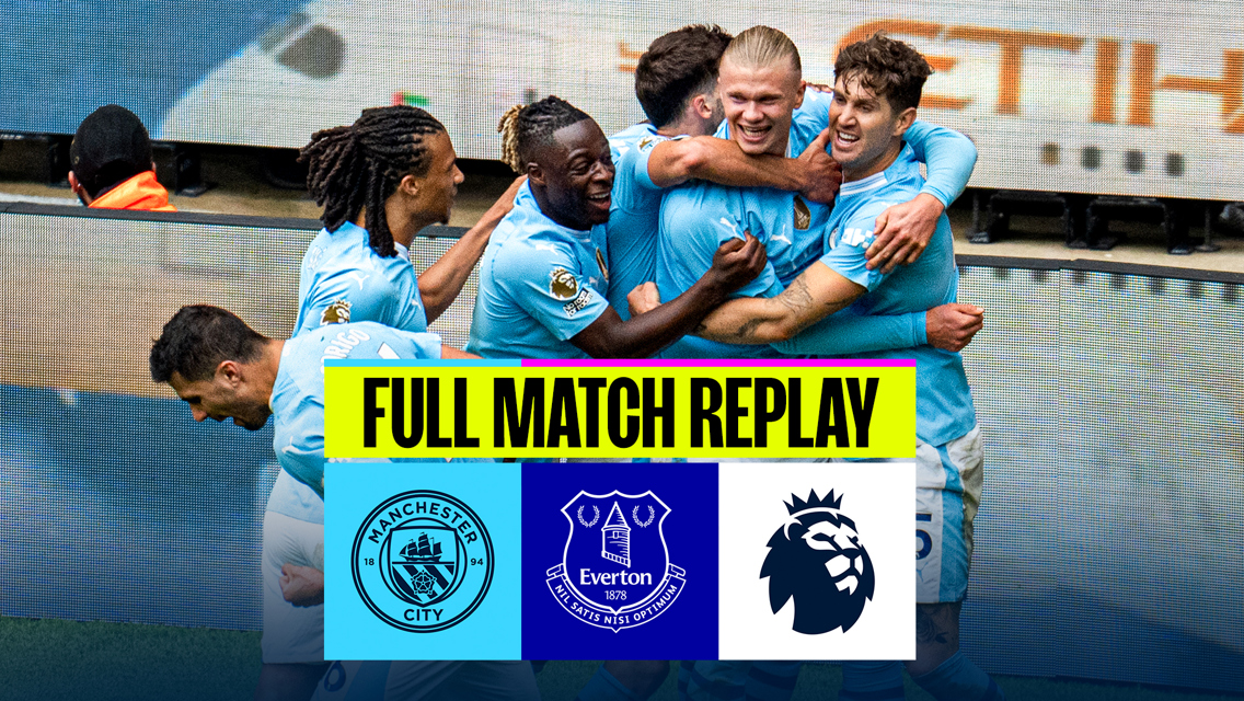 City v Everton: Full-match replay