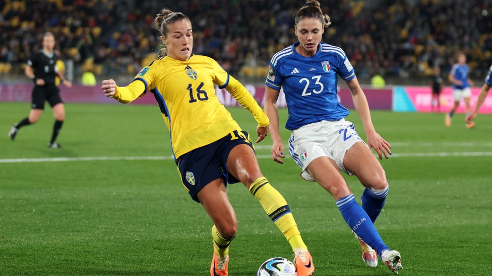 FILIPPA ANGELDAHL : Our midfielder played twice as Sweden topped Group G