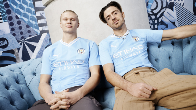 Manchester City and PUMA Unveil 2023/24 Home Jersey