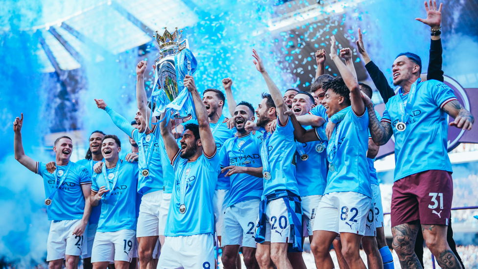 Man City Premier League Champions 2022/2023 