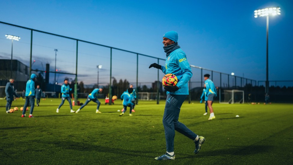 CENTRE OF ATTENTION: Manuel Akanji gears up for the next task in hand.