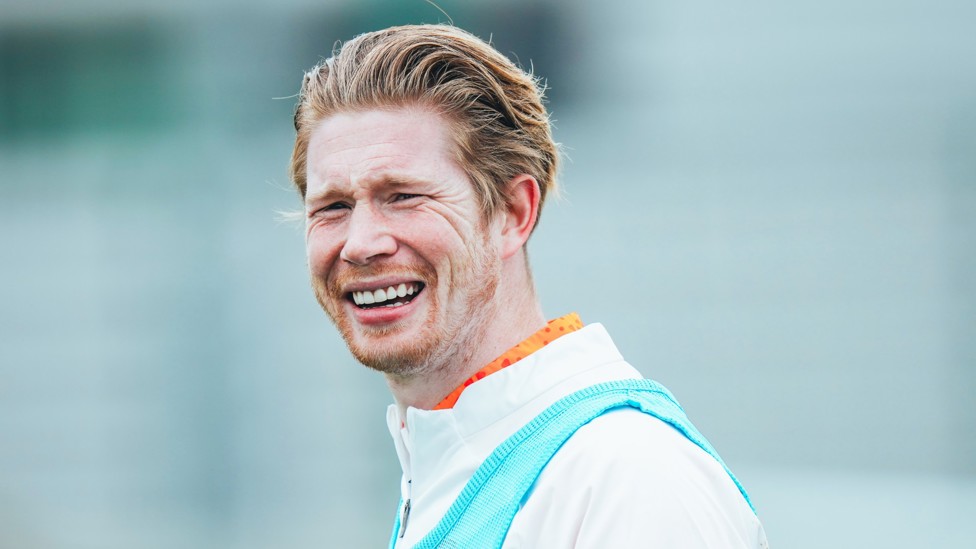 ALL SMILES : Will De Bruyne feature against Brighton?