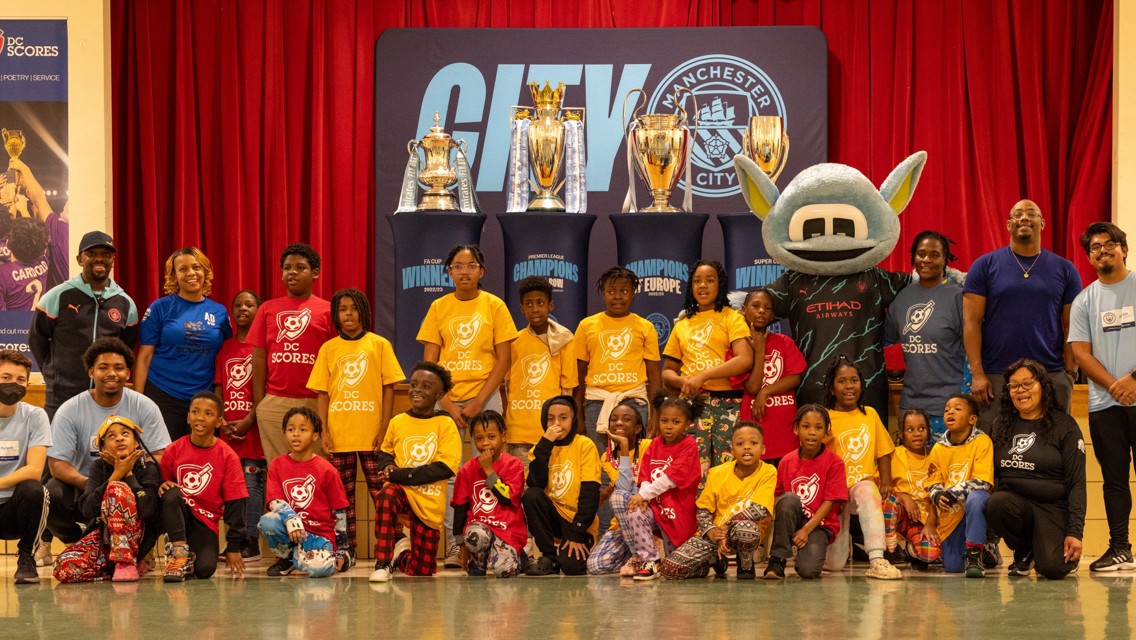 Treble Trophy Tour makes a special visit to Young Leaders in Washington, D.C. 