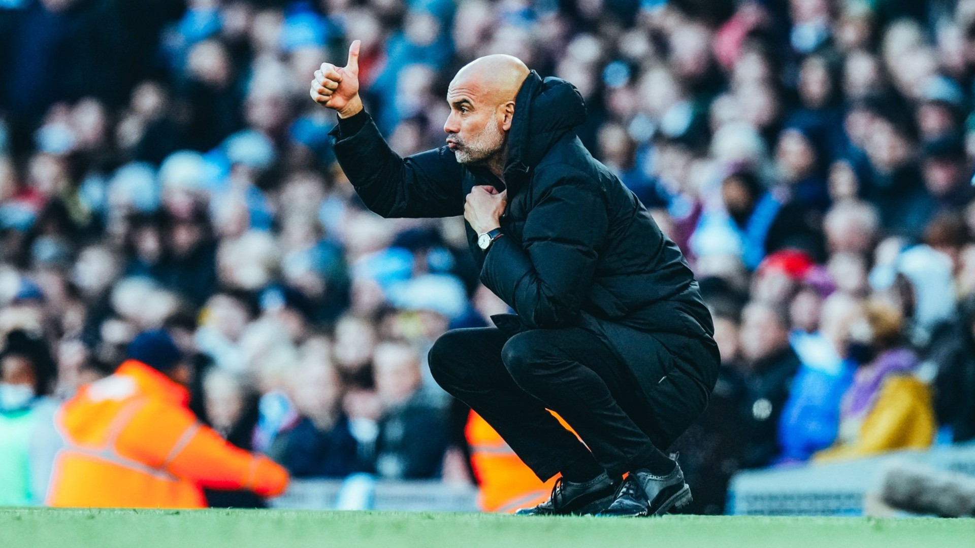  Guardiola delighted by progress of City youngsters after Everton win