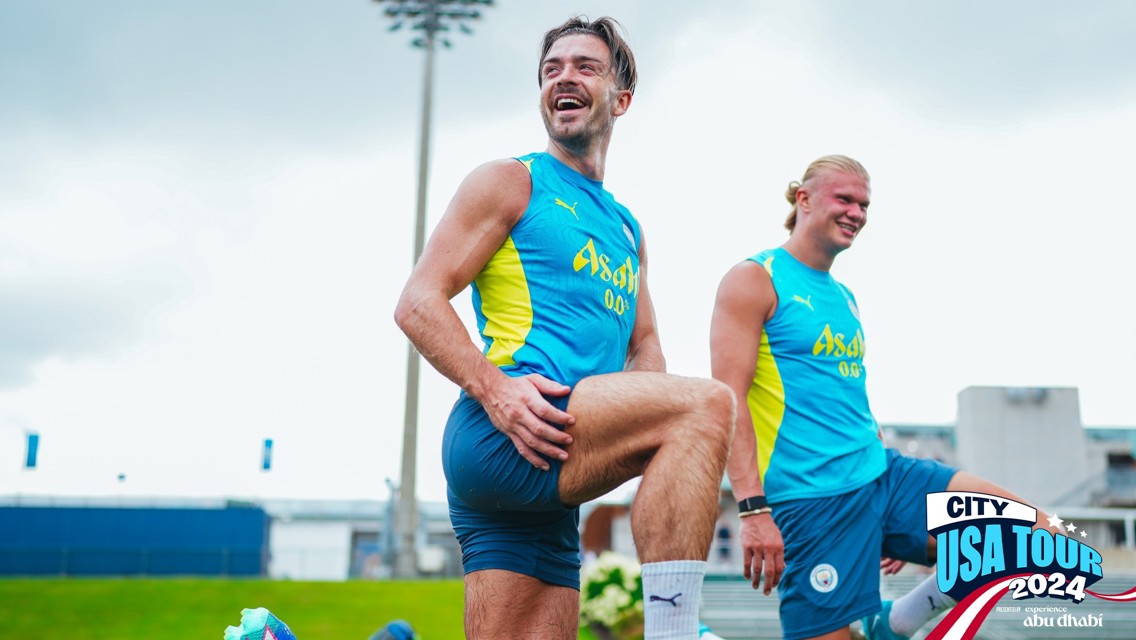 Training: City’s first US Tour session!