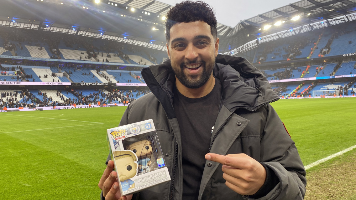 Choose your Matchday Live winners and win a Funko Pop signed by Grealish