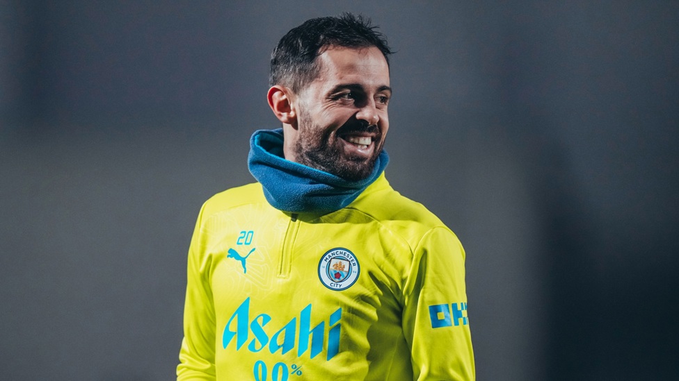 BERNARDO: Closing in on 400 appearances for City