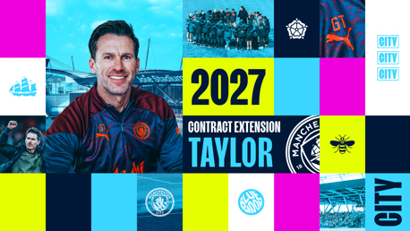 Taylor signs City contract extension 