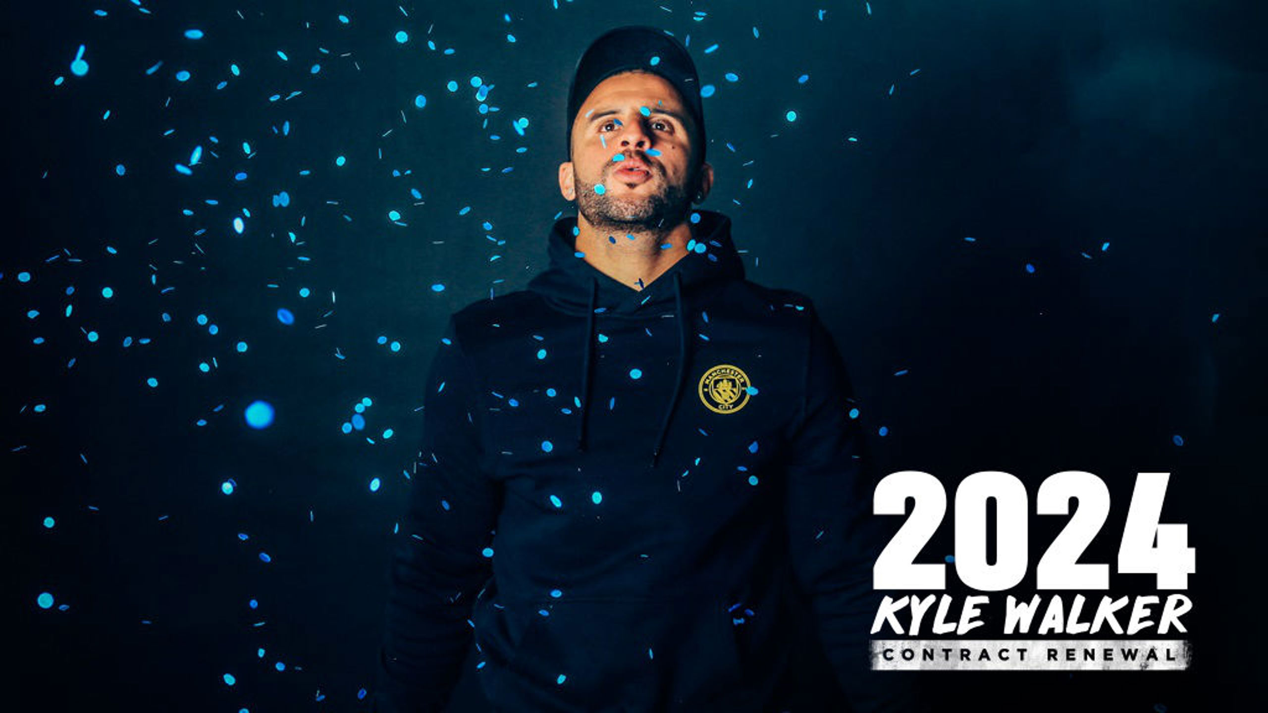 Kyle Walker 2024 contract signing gallery