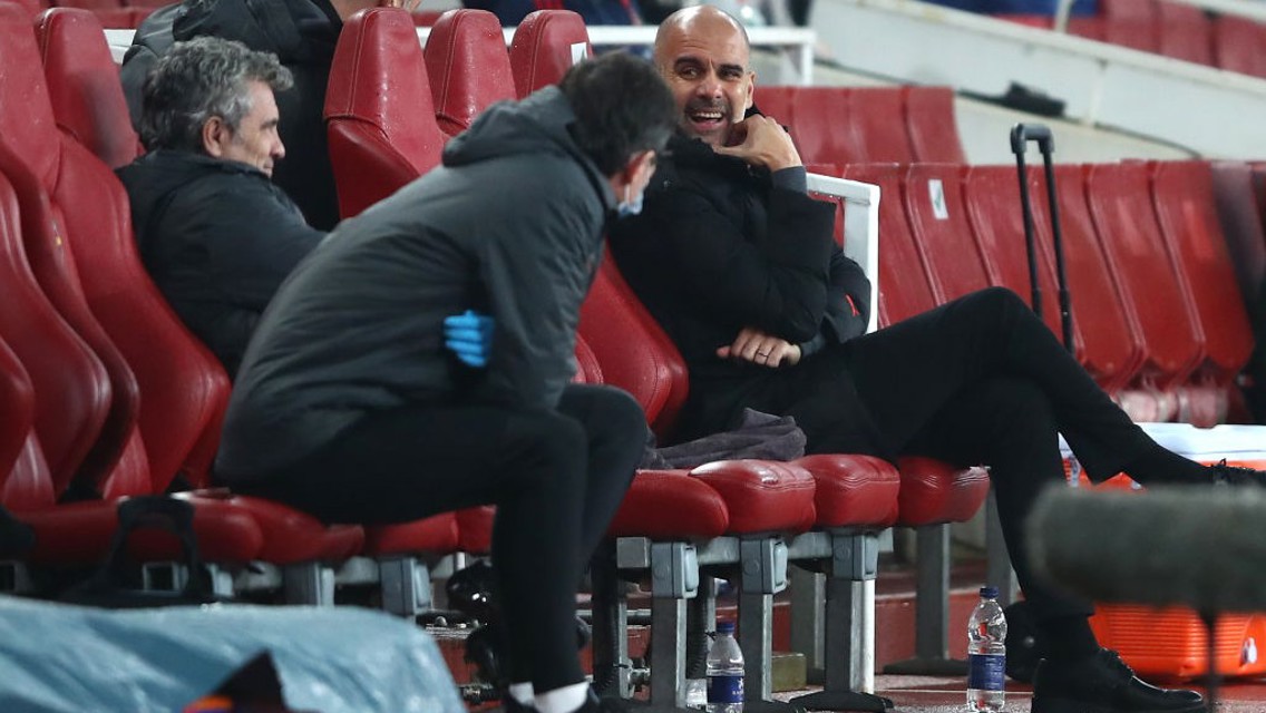 One step at a time, says Guardiola