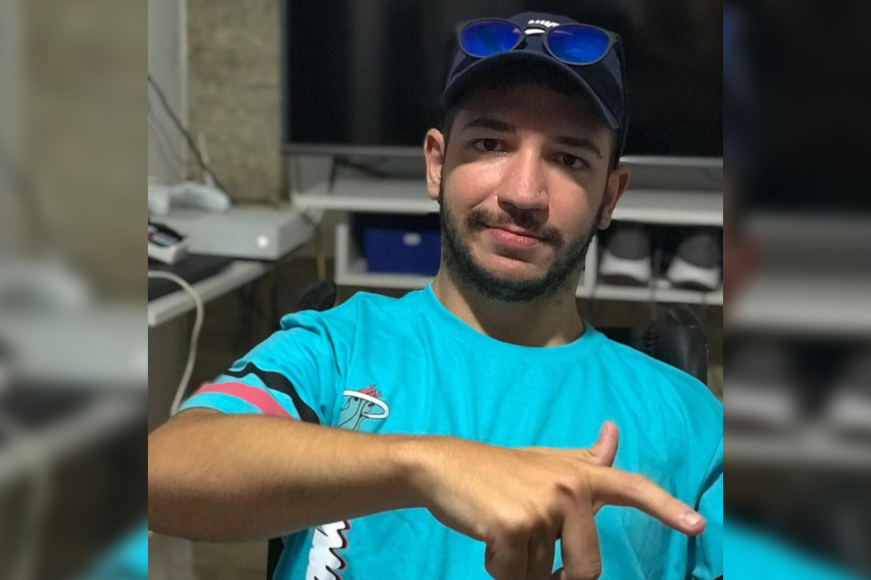 Cauã Terroso, Brazilian Manchester City supporter, lives in Itajaí, Santa Catarina state.