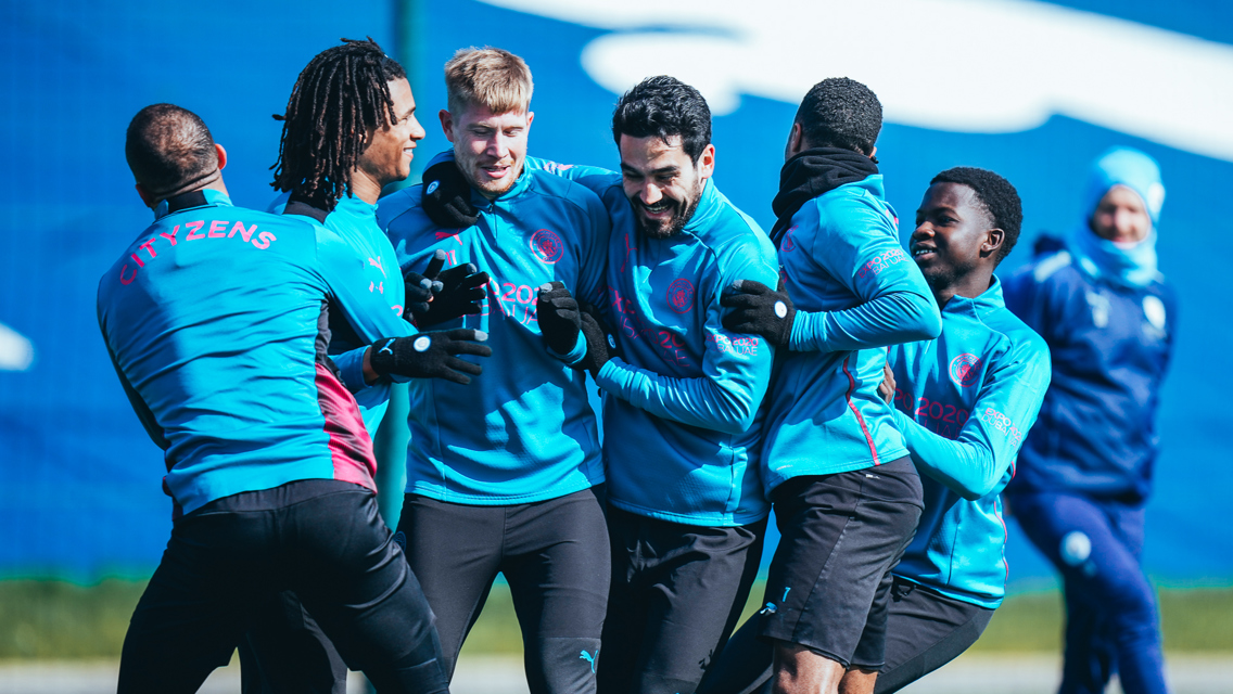 Training: Tuning up for Turf Moor tussle!