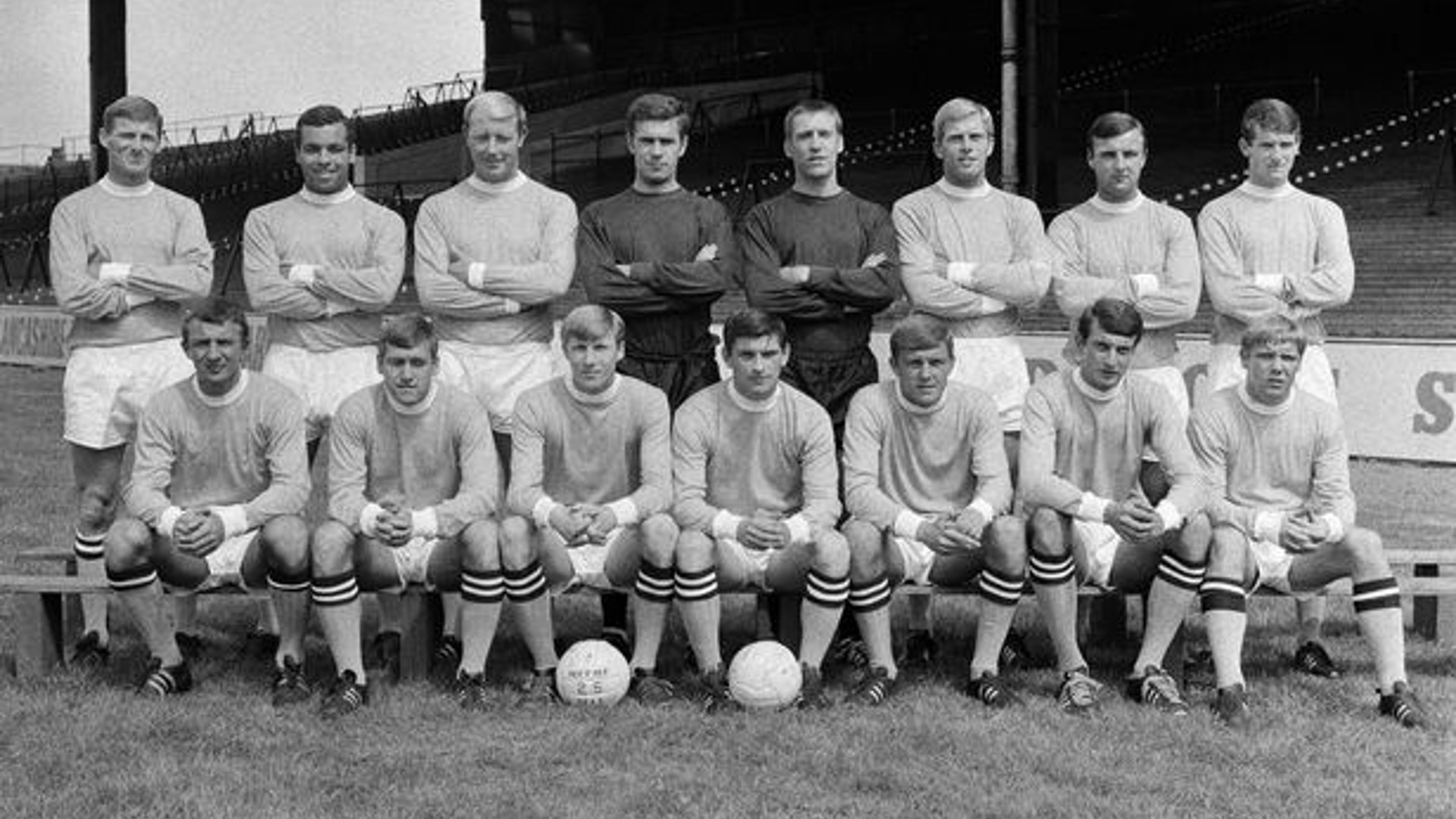 TITLE WINNER: Stan (back row second left) and the City squad which in 1967/68 would win the Division One title