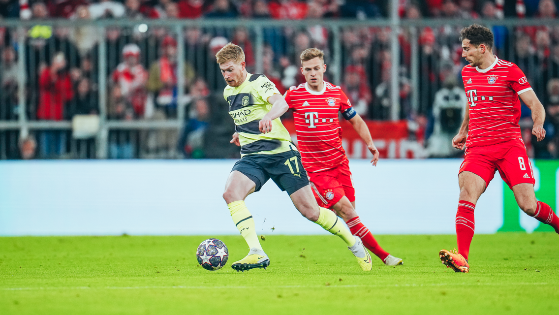 De Bruyne: City dealt well with Bayern pressure