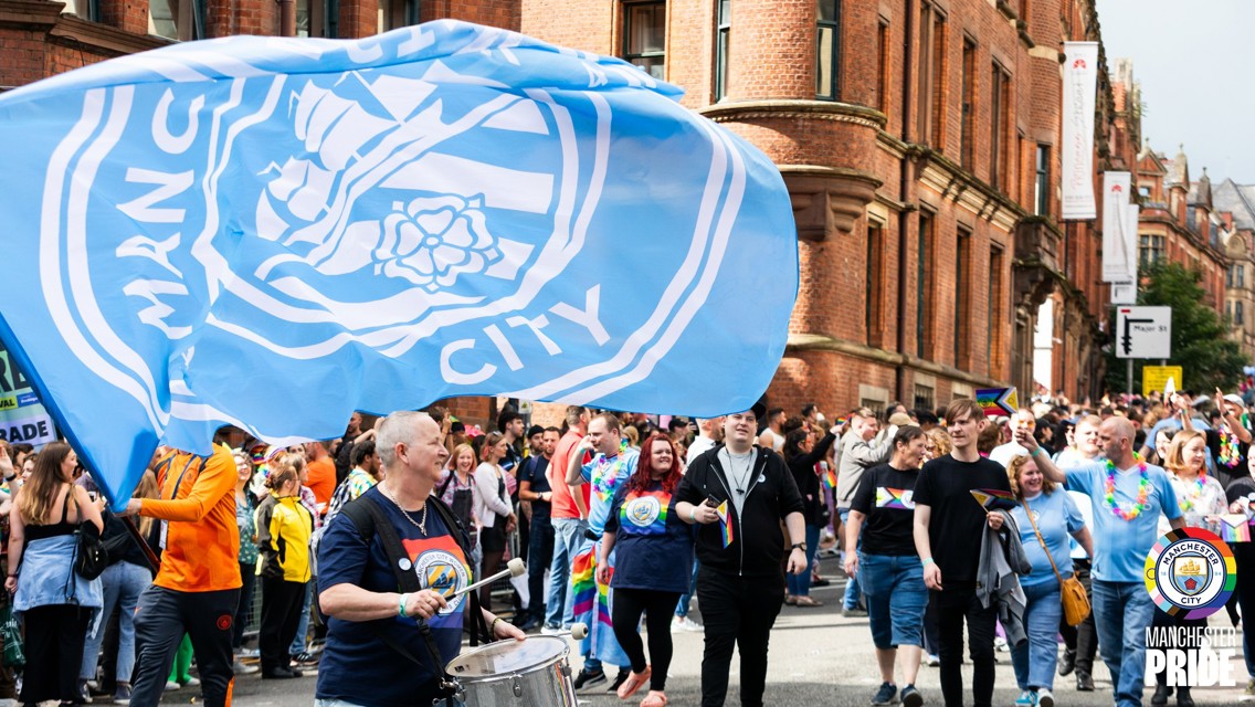 WATCH: City celebrate Manchester Pride!