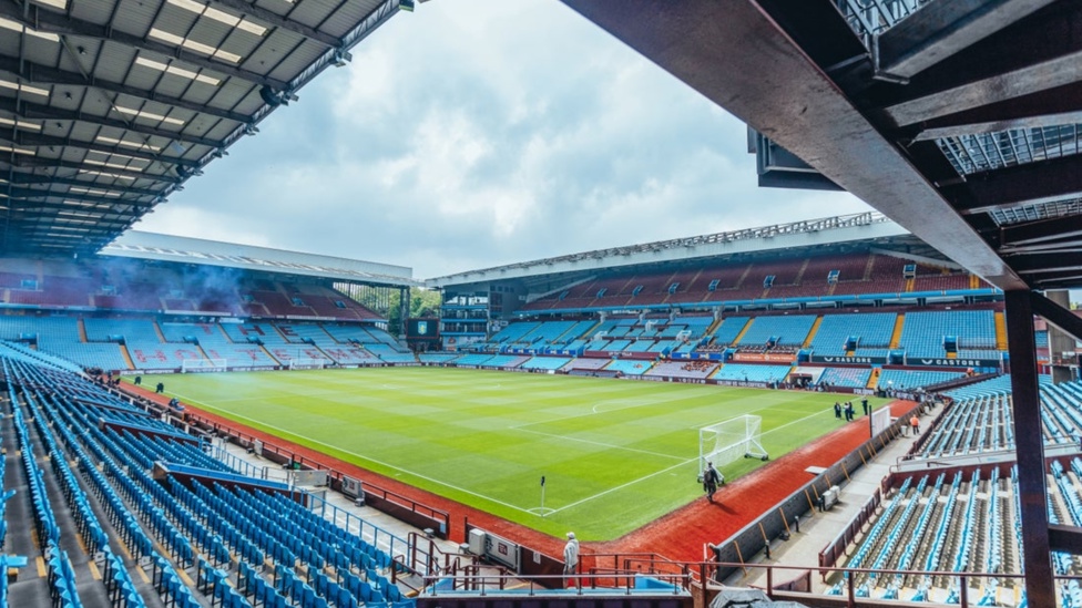 CALM BEFORE THE STORM: Villa Park awaits ..