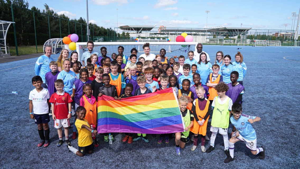 Phillips visits CITC's Manchester Pride Celebration