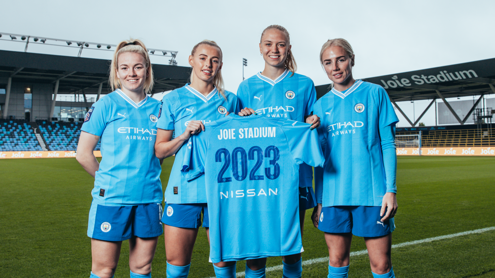 MORE JOIE TO COME : City become the first WSL club to agree a stadium naming deal in September 2023