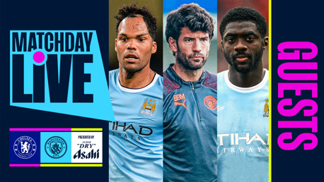 Matchday Live: Lescott, Toure and Barry-Murphy confirmed guests for Chelsea clash 