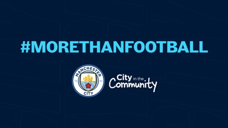 City in the Community supports #MoreThanFootball campaign