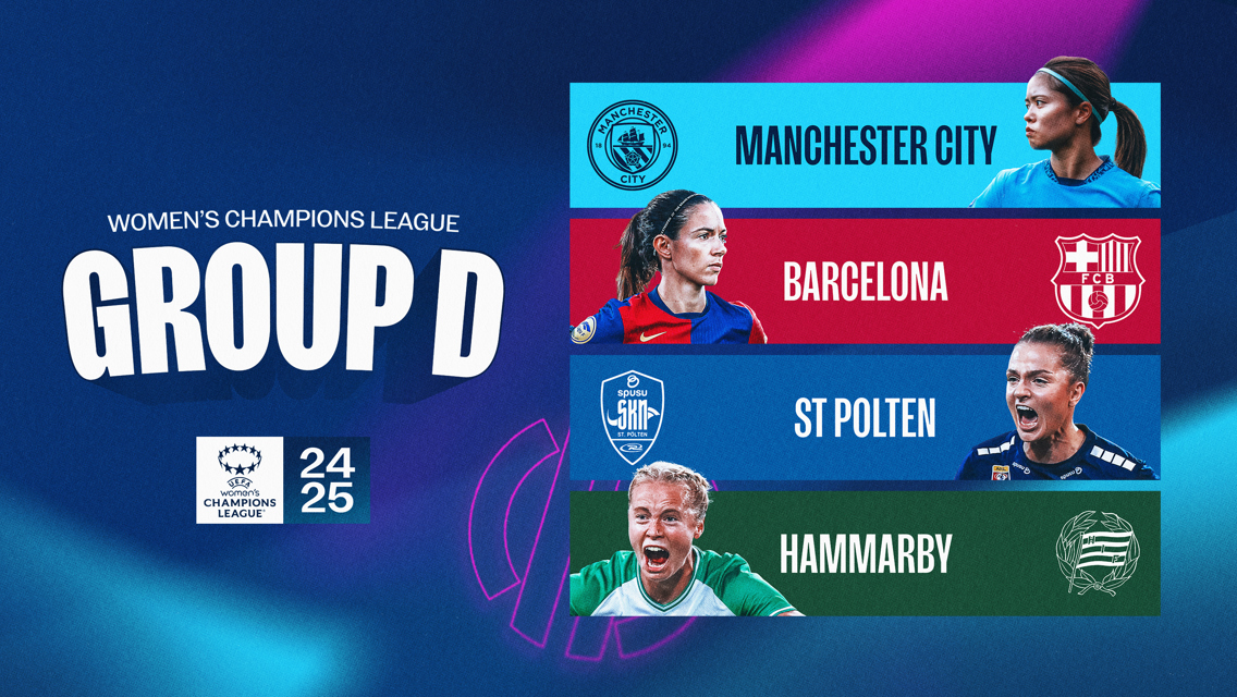 City discover Champions League group stage opponents