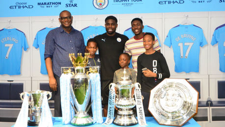 Nigerian fans thrilled by Lagos Trophy Tour stop