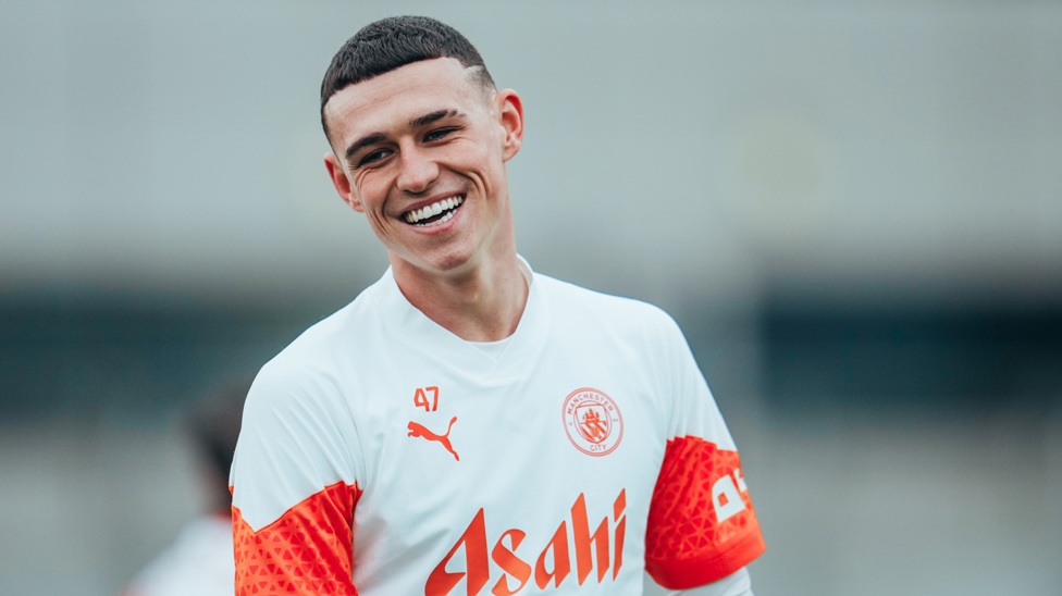 Phil Foden: Happy days!