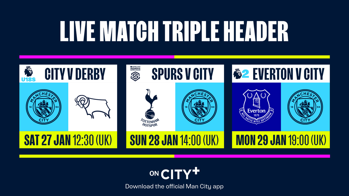 COMING UP: A triple-header on CITY+