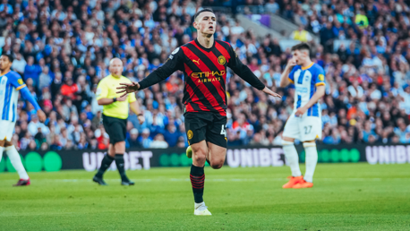 FANTASTIC FODEN: Wheels away to celebrate!