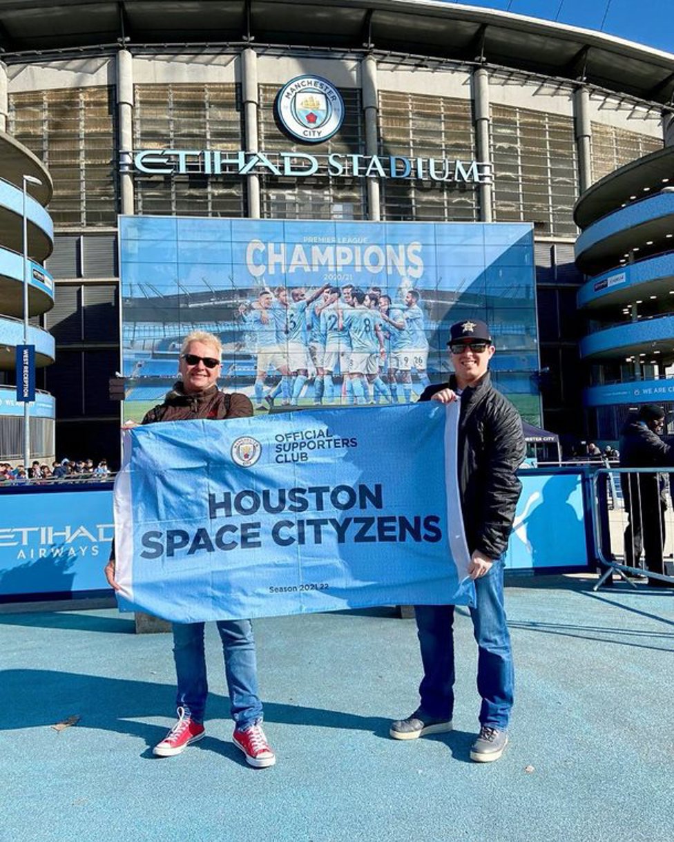 LIFT OFF: From the Houston Space Cityzens!