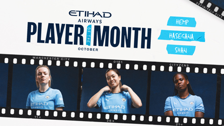 Voting open for October’s Etihad Player of the Month