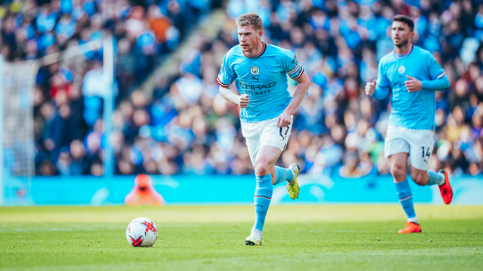 The Master : Kevin De Bruyne provides yet another assist.