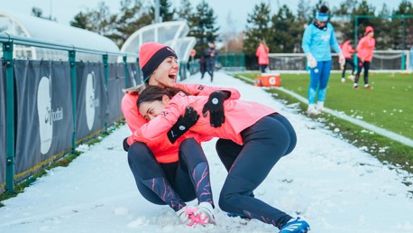 Training: City brave the elements!