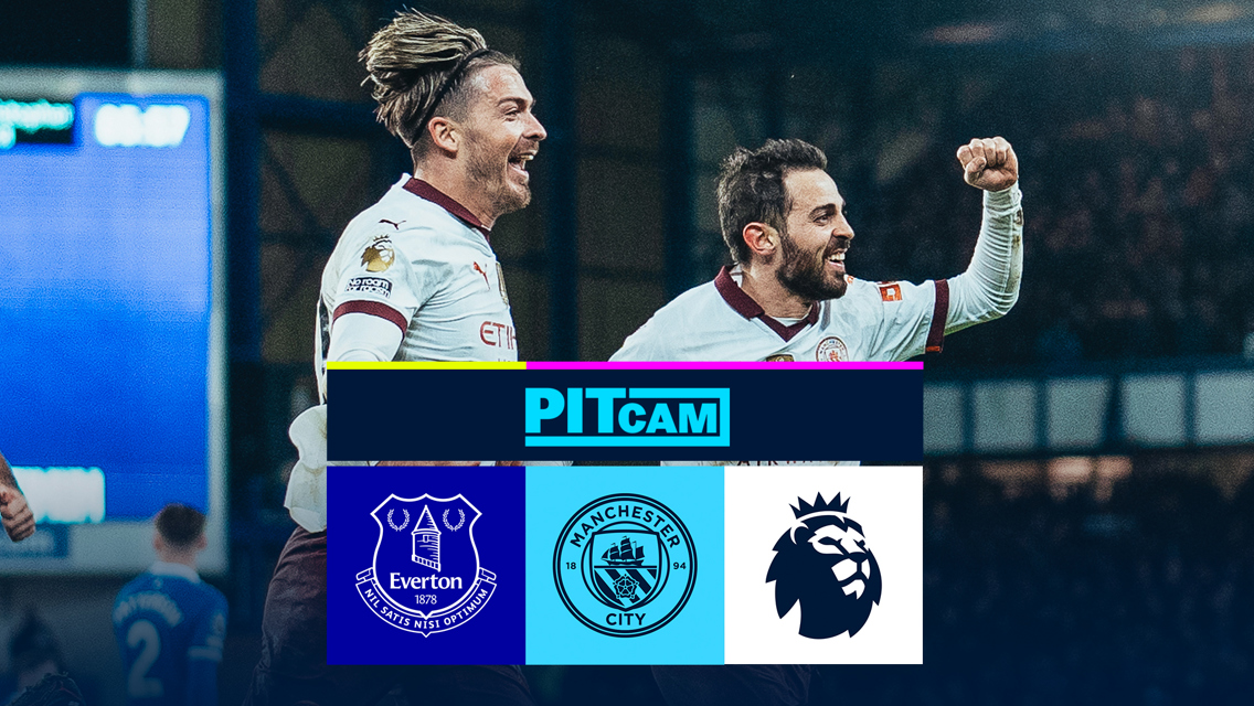 Everton 1-3 City: Pitcam highlights