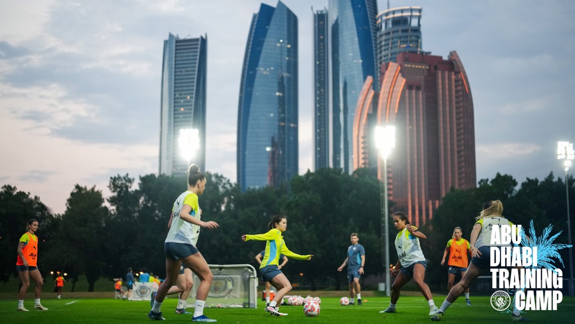 Training: First day in Abu Dhabi