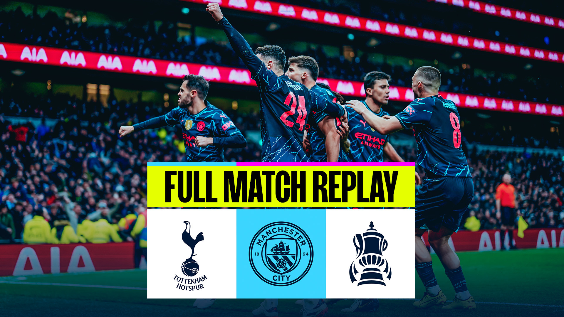 Spurs v City Fullmatch replay