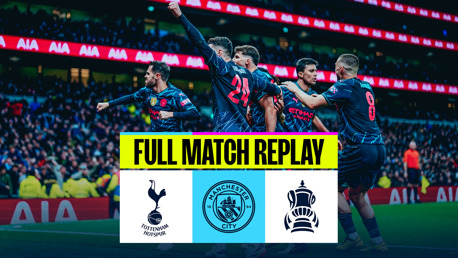 Spurs v City: Full-match replay