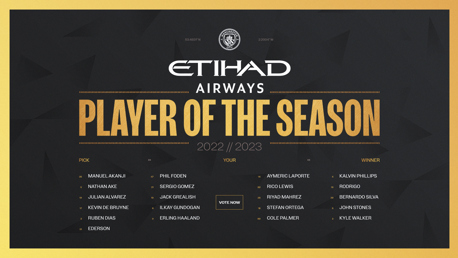 Etihad Player of the Season:  Stage 1 vote now open!