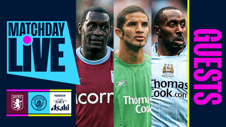 Matchday Live: Heskey, James and Vassell special guests for Villa 
