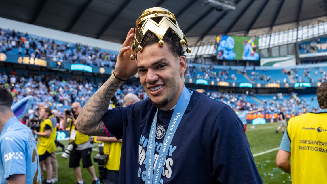 Ederson: I give my everything for City!