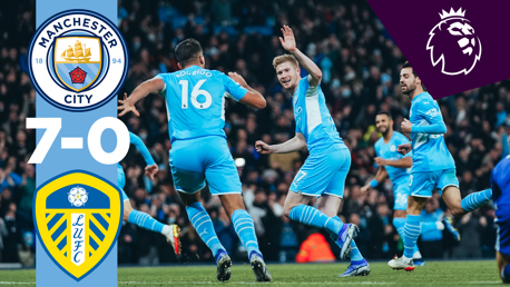 City 7-0 Leeds: Highlights