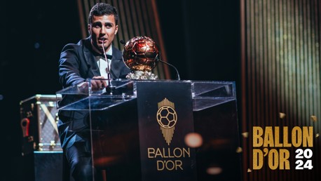 Matchday Live: Watch Rodrigo win the Ballon d’Or